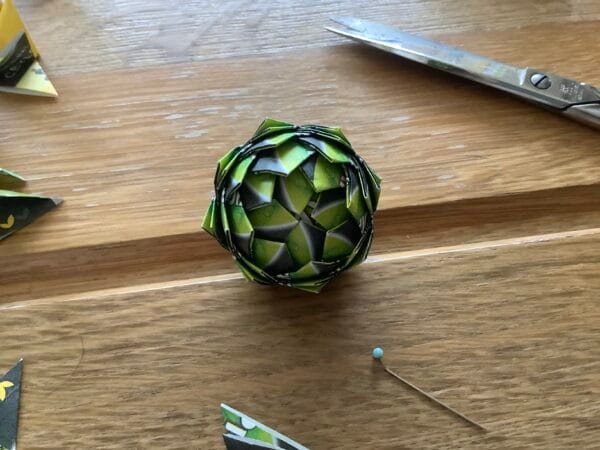 Nieuw project: kerstballen